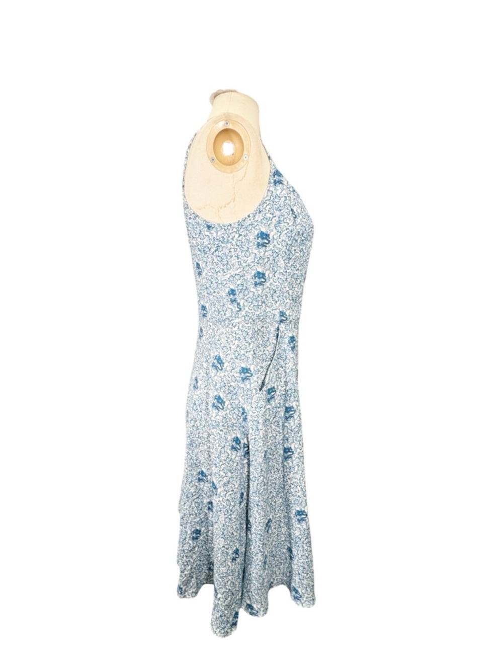 Tuckernuck Dragon Fleur Iris Fit and Flare Linen Dress Size Small - Picture 3 of 13